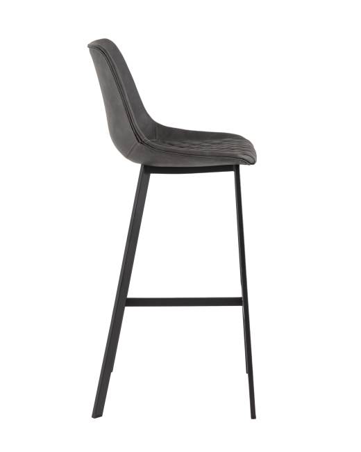 Стул барный TEXAS экокожа серый