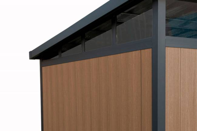 Садовое строение из ДПК Defender 9х7 (5.95 кв.м) Садовое строение из ДПК Defender 9х7 (5.95 кв.м)