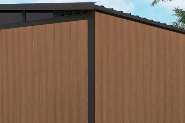 Садовое строение из ДПК Defender 9х7 (5.95 кв.м) Садовое строение из ДПК Defender 9х7 (5.95 кв.м)