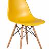 Стул обеденный DOBRIN DSW, ножки светлый бук, цвет горчичный (Y-03)