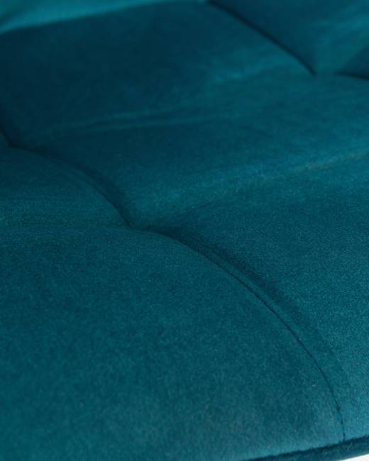 Стул барный DOBRIN TAILOR WHITE, морской волны велюр (MJ9-99)