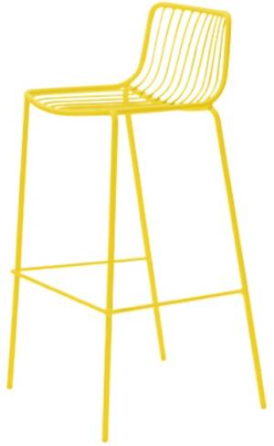 Стул металлический барный Nolita желтый 505х485х960 мм