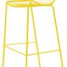 Стул металлический барный Nolita желтый 505х485х960 мм