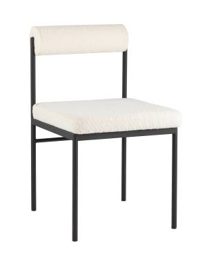 Стул обеденный Балла букле молочный