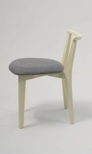 Стул Франк слоновая кость серый