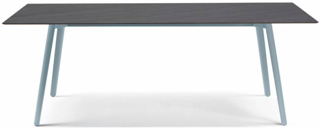 Стол ламинированный Squid голубой, сланец 2090х1000х730 мм