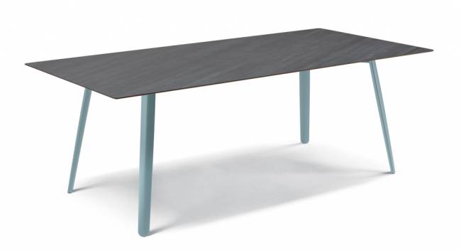 Стол ламинированный Squid голубой, сланец 2090х1000х730 мм