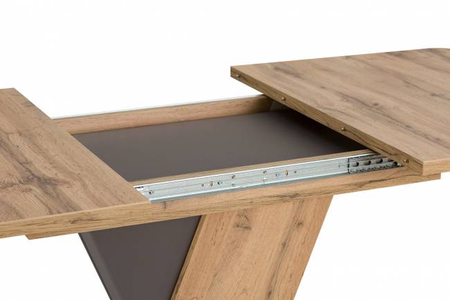 Стол Riga 120-160*80 Дуб вотан/ Вольфрам