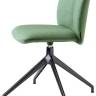 Стул офисный с обивкой Mentha Pop черный, зеленый 540х550х820 мм Стул офисный с обивкой Mentha Pop черный, зеленый 540х550х820 мм