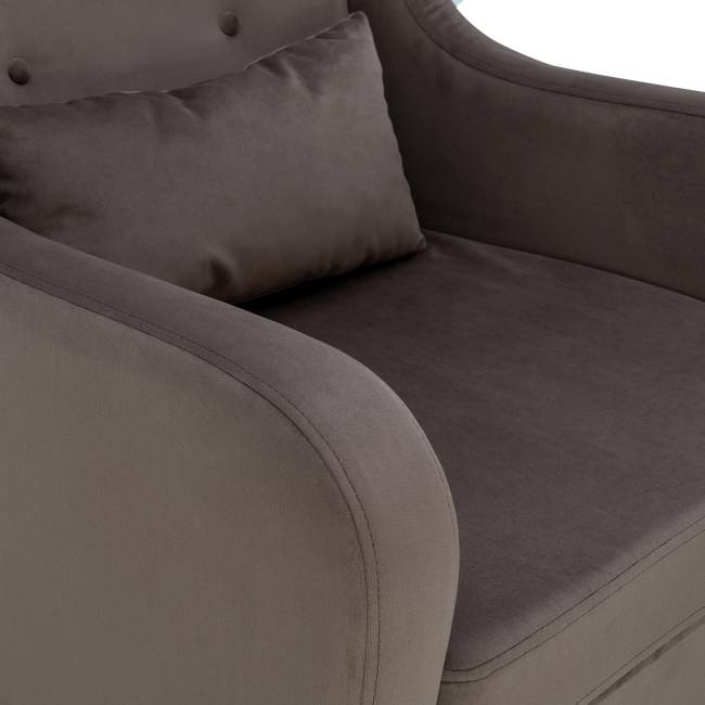 Кресло Leset Галант V23 молочный шоколад Венге