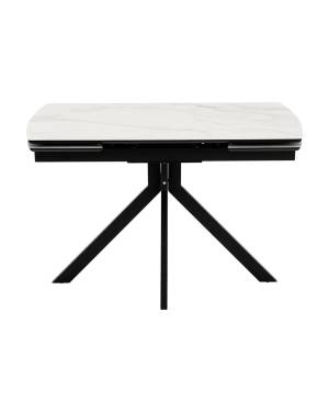 Стол Галац 120*80 см столешница стекло белое