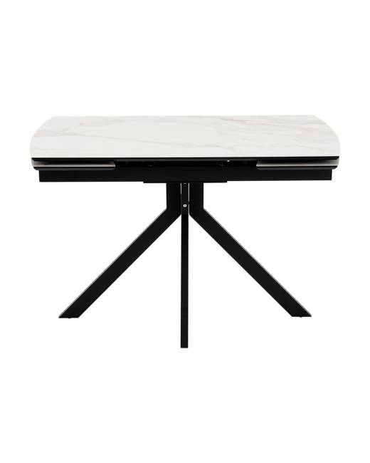 Стол Галац 120*80 см столешница стекло белое