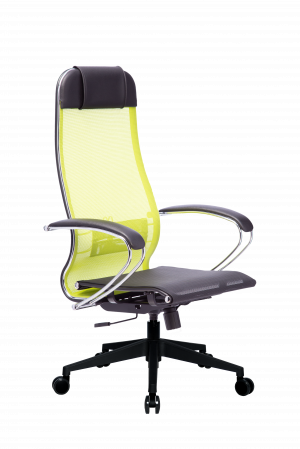 Кресло МЕТТА-4(MPRU)/подл.131/осн.002, лайм