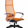 Кресло МЕТТА-7(MPRU)/подл.131/осн.001, оранжевый/оранжевый