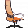Кресло МЕТТА-7(MPRU)/подл.131/осн.001, оранжевый/оранжевый