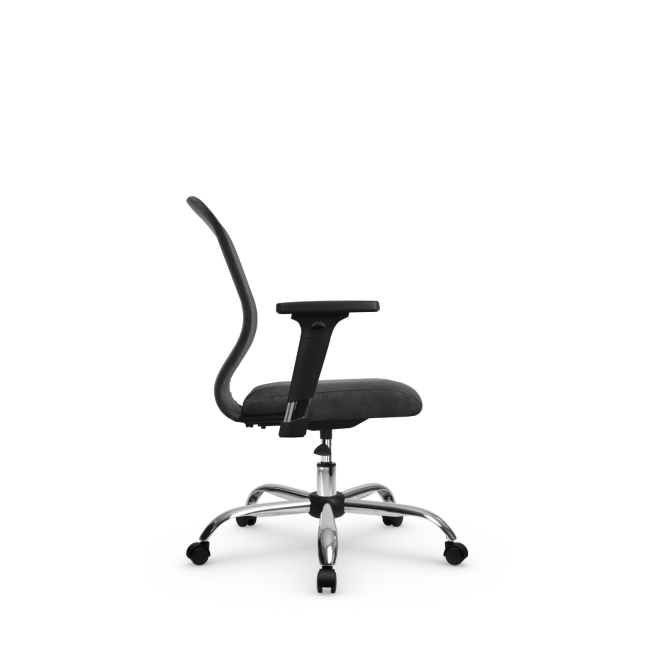 Кресло SU-Mr-4(Vivaldi)/подл.200/осн.006, темно-серый