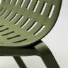 Лаунж-кресло пластиковое Folio агава 720х810-925х1130-1065 мм