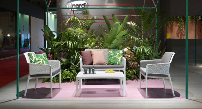 Подушка для дивана Net Bench серый Sunbrella 535х1055х70 мм Подушка для дивана Net Bench серый Sunbrella 535х1055х70 мм