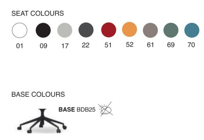 Стул офисный на колесах Globe-S Chief тортора 725х725х790 мм Стул офисный на колесах Globe-S Chief тортора 725х725х790 мм