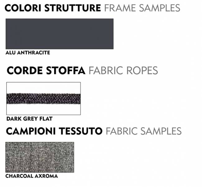 Кресло плетеное с подушкой Beverly антрацит, темно-серый, угольный 560х610х790 мм