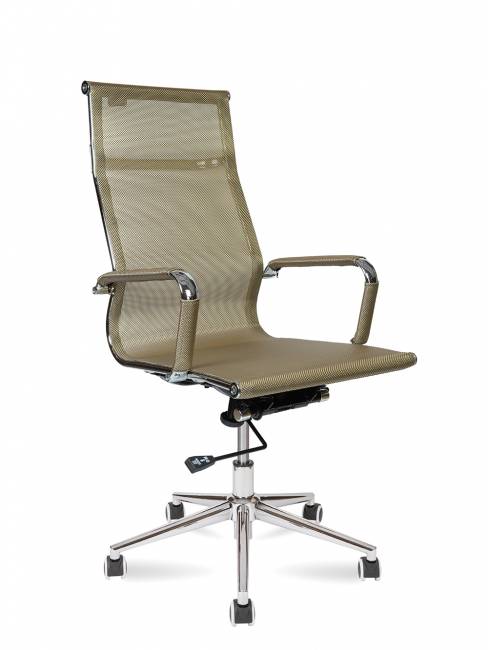 Кресло офисное / Хельмут только Москве / УЦЕНКА (bronze) сталь + хром / бронзовая сетка Кресло офисное / Хельмут только Москве / УЦЕНКА (bronze) сталь + хром / бронзовая сетка