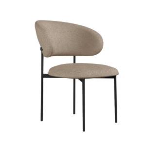 Стул DikLine 201 NS04 CREAM, ножки черные