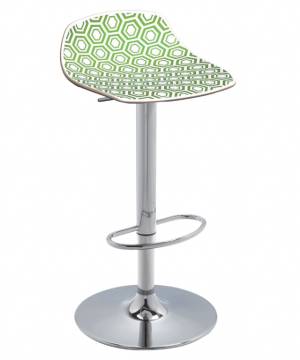 Стул пластиковый барный Alhambra 97AV салатовый 400х400х750 мм