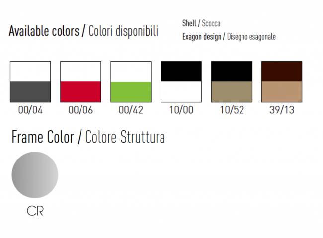 Стул пластиковый барный Alhambra 97AV салатовый 400х400х750 мм