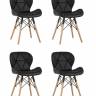Стул Бон экокожа черный 4 шт.