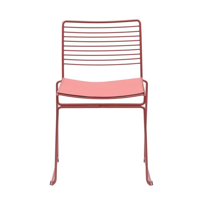 Стул обеденный Danny бордовый с подушкой