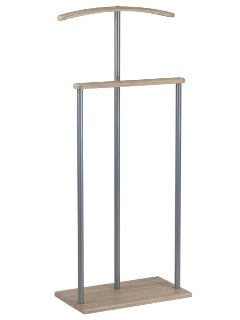 Вешалка костюмная Дэви 1 металлик/дуб сонома