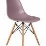 Стул обеденный DOBRIN DSW, ножки светлый бук, цвет сиреневый (P-04)