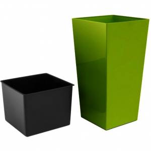 Кашпо для цветов URBI SQUARE DURS400-370U (40/91,5 л) 2 предмета