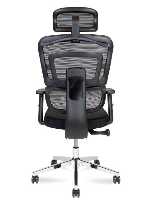 Кресло офисное / Бэст грэй / Best grey / серый пластик / серая сетка / серая ткань