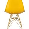 Набор 4 шт Стул обеденный DOBRIN DSR, ножки золотые, цвет горчичный (Y-03)