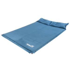 Коврик самонадув. с подушкой 192x132x5 флок сапфир (HS-005-2-SP) Helios МП