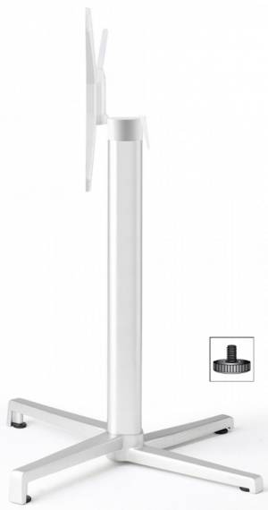 Подстолье металлическое складное Domino белый 490х540х730 мм