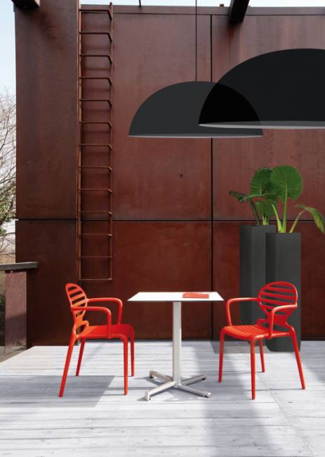 Подстолье металлическое складное Domino белый 490х540х730 мм