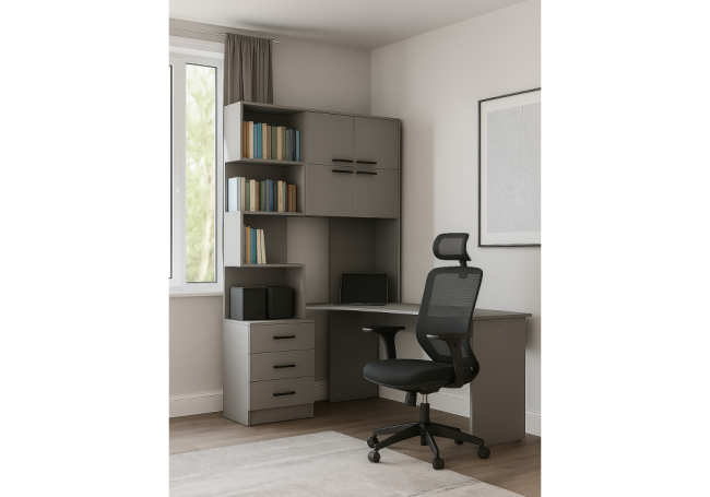 Эльброни правый шиншилла серая