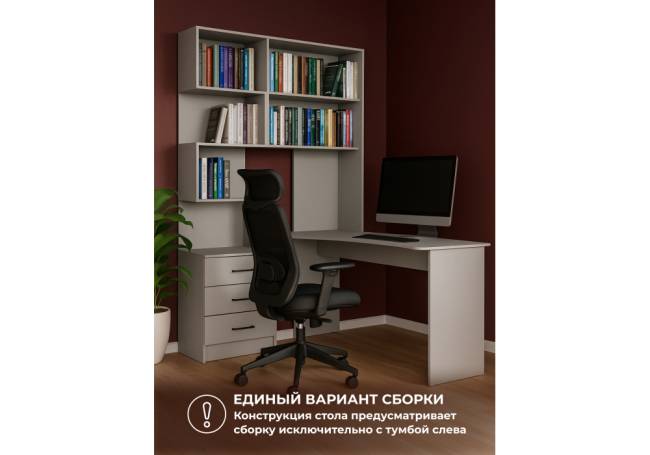 Эльброни правый шиншилла серая