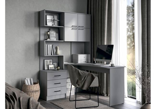 Эльброни правый шиншилла серая