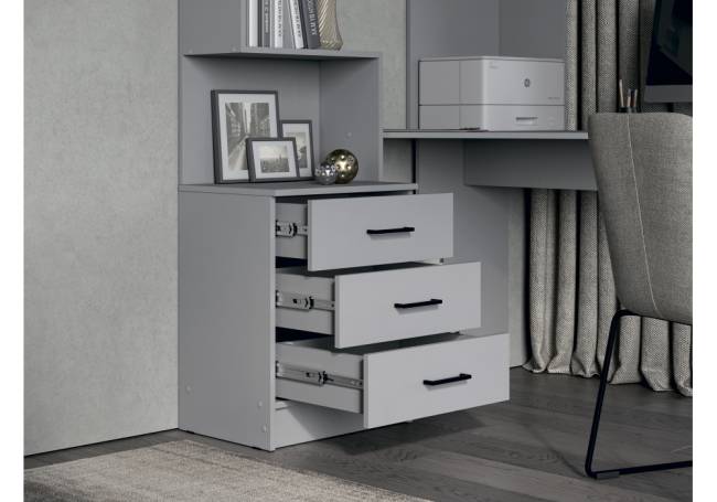 Эльброни правый шиншилла серая