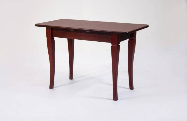 Обеденная группа Моцарт 120 со стульями Миранда орех/ ромб коричневый