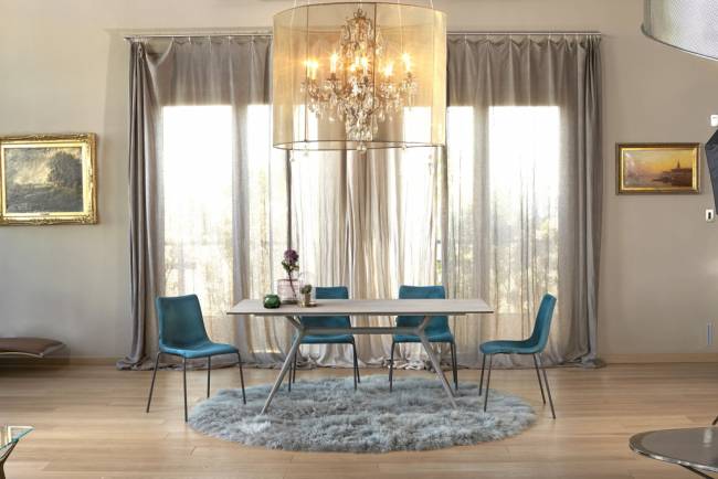 Столешница прямоугольная для подстолья Metropolis L состаренный серый дуб 1600х900х12 мм