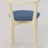 Стул Франк слоновая кость синий