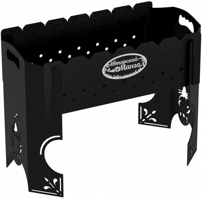 Мангал разборный "Скорпион", стандарт, ST3, 3мм Мангал разборный "Скорпион", стандарт, ST3, 3мм