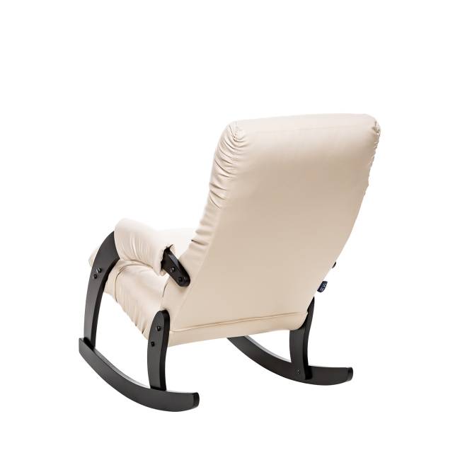 Кресло-качалка Модель 67 Венге текстура, к/з Varana cappuccino Венге текстура Varana Cappuccino