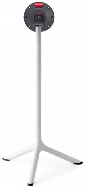 Стол ламинированный барный складной Tripe Folding белый, зернистый Ø600х1100 мм