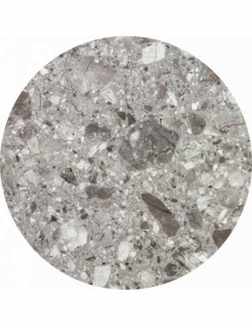 Стол ламинированный барный складной Tripe Folding белый, зернистый Ø600х1100 мм