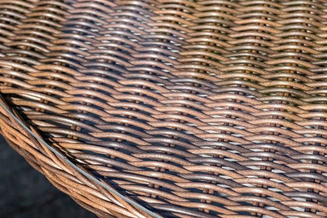 "Эспрессо - 150 R" обеденная группа плетеная, цвет коричневый "Эспрессо - 150 R" обеденная группа плетеная, цвет коричневый